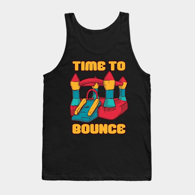 Time To Bounce Tank Top by Cosmo Gazoo